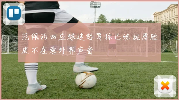 范佩西回应球迷怒骂称已练就厚脸皮不在意外界声音