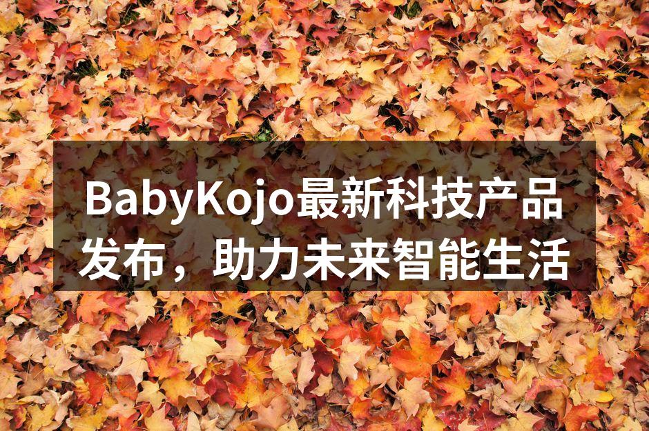 BabyKojo新产品发布会现场